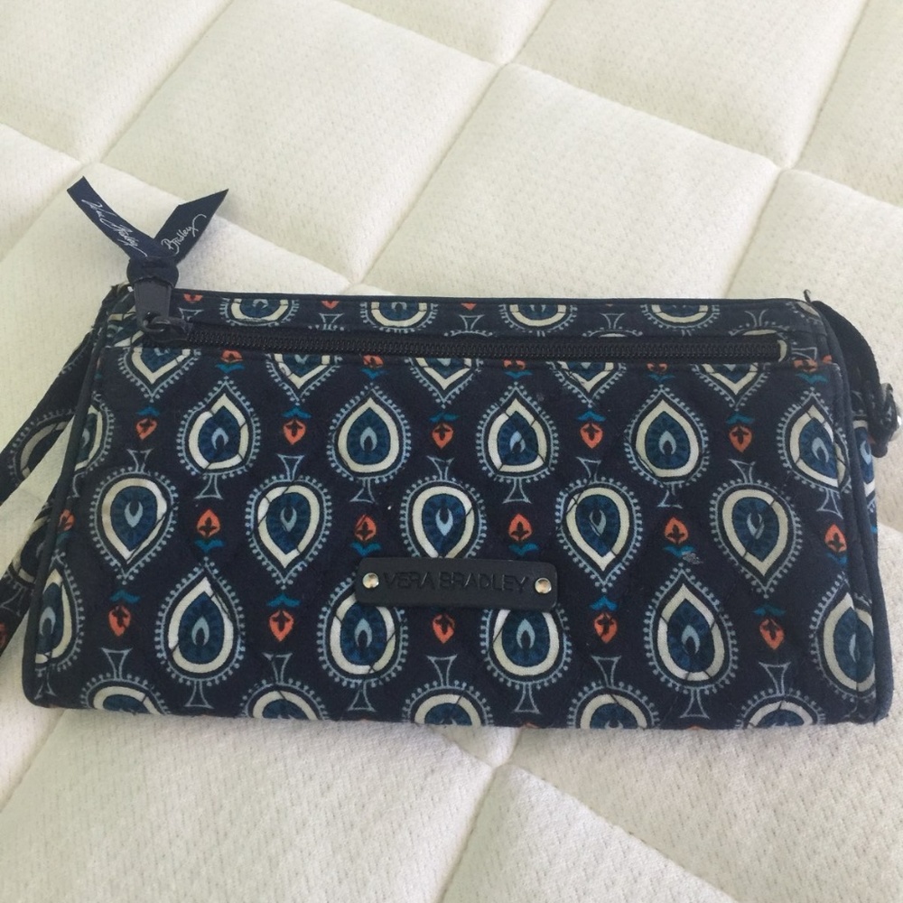 vera bradley wallet & Strap